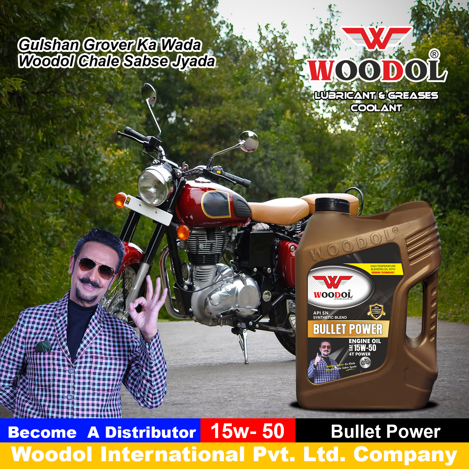 15w50 Bullet Engine Oil Manufacturer, Supplier, Trader & Importer in Delhi, India